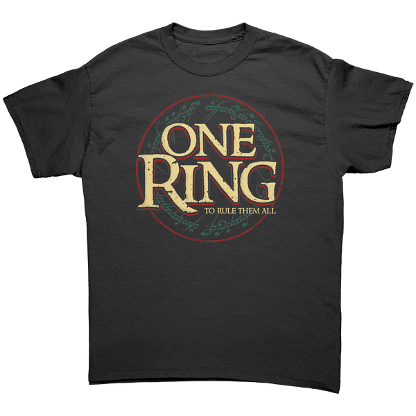 ONE RING - LORD OF THE RINGS - NEW POP TURBO TEE!