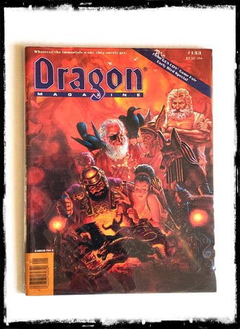 DRAGON MAGAZINE - ISSUE # 153 (CONDITION - FINE)