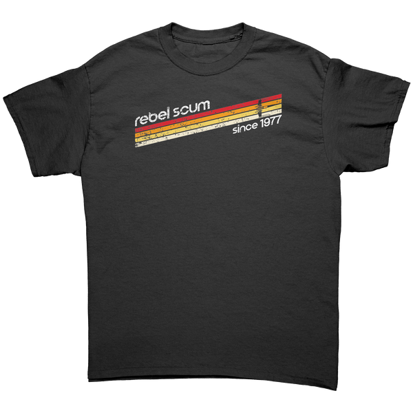 REBEL SCUM - SINCE 1977 - NEW POP TURBO TEE!