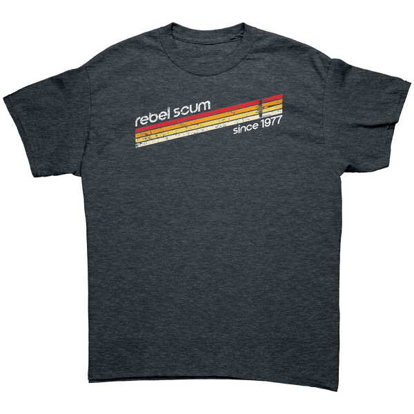 REBEL SCUM - SINCE 1977 - NEW POP TURBO TEE!