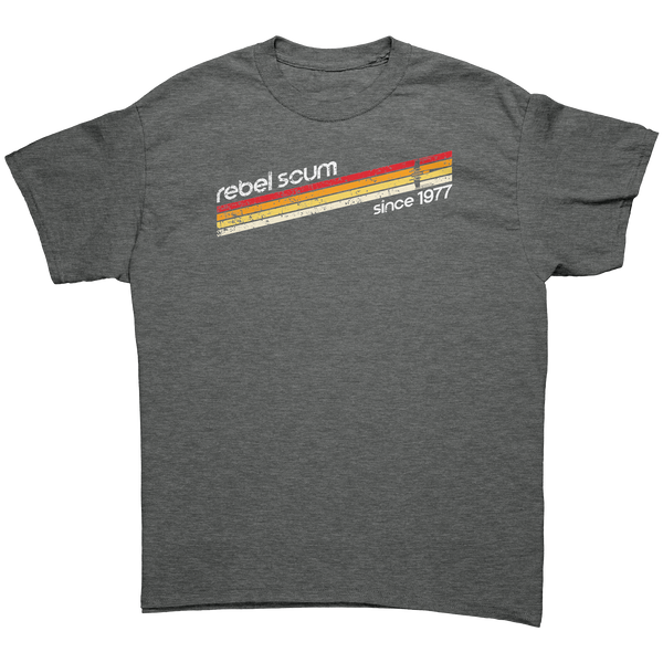 REBEL SCUM - SINCE 1977 - NEW POP TURBO TEE!