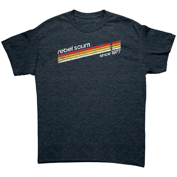 REBEL SCUM - SINCE 1977 - NEW POP TURBO TEE!