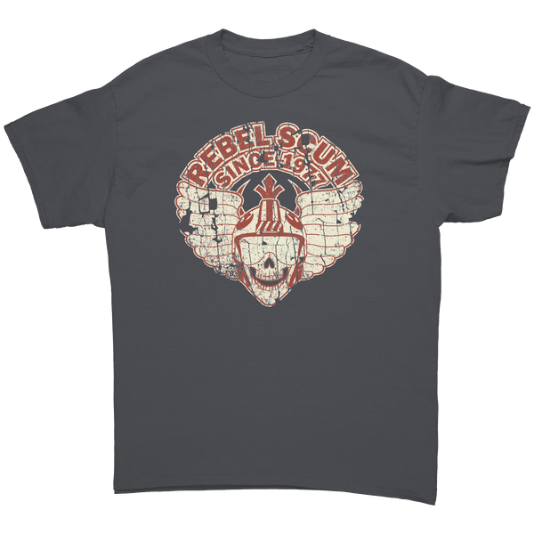 REBEL SCUM - SKULL PILOT - NEW POP TURBO TEE!