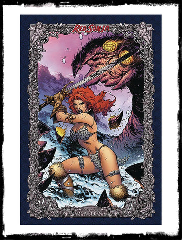 RED SONJA: AGE OF CHAOS - #1 JIM LEE 1:75 ICON VARIANT (2020 - VF+/NM)