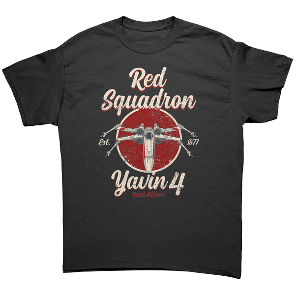 RED SQUADRON - YAVIN 4 REBEL ALLIANCE - NEW POP TURBO TEE!