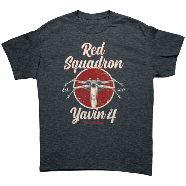 RED SQUADRON - YAVIN 4 REBEL ALLIANCE - NEW POP TURBO TEE!