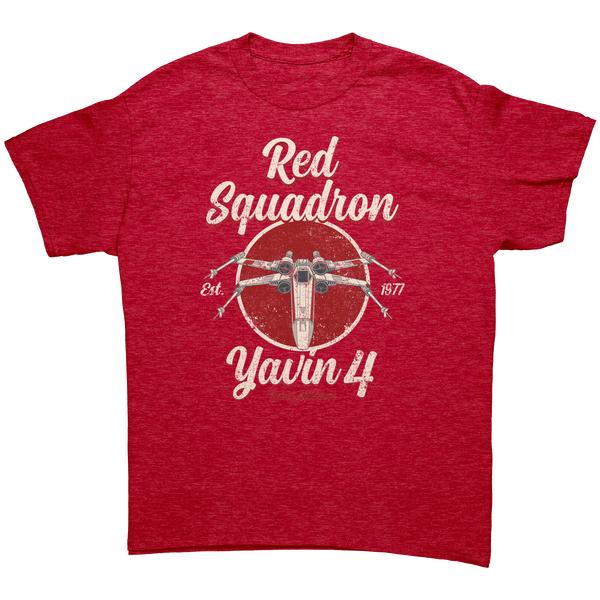 RED SQUADRON - YAVIN 4 REBEL ALLIANCE - NEW POP TURBO TEE!