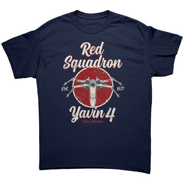 RED SQUADRON - YAVIN 4 REBEL ALLIANCE - NEW POP TURBO TEE!