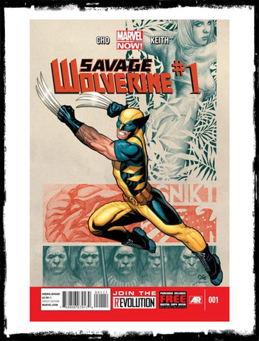WOLVERINE: SAVAGE WOLVERINE - #1 FRANK CHO COVER! (2013 - NM)