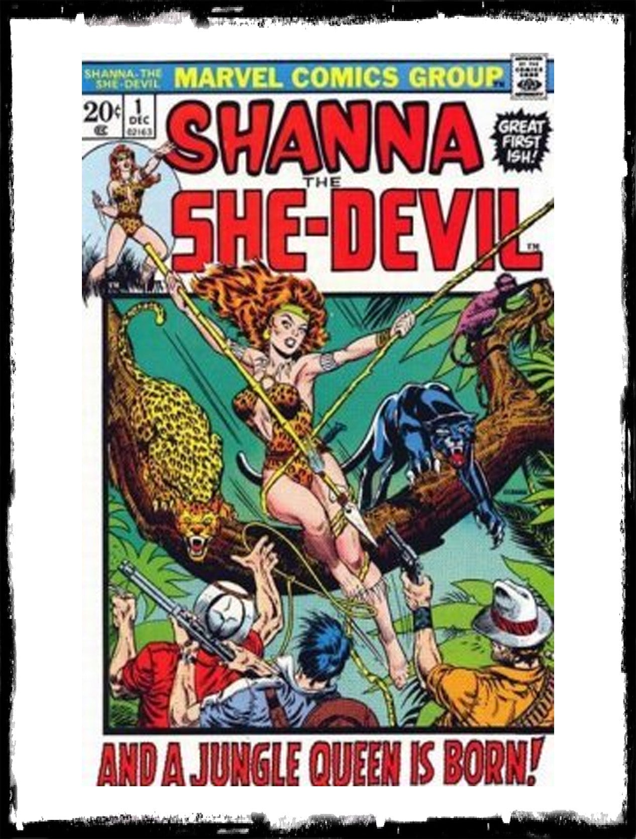 SHANNA THE SHE-DEVIL - #1 FIRST SHANNA THE SHE-DEVIL (1972 - FN-/FN)