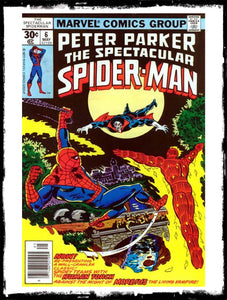 SPECTACULAR SPIDER-MAN - #6 MORBIUS APPEARANCE! (1977 - VF-)