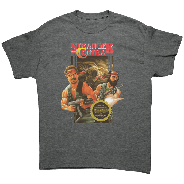 STRANGER THINGS - CONTRA MASH-UP - NEW POP TURBO TEE!