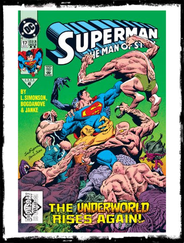 SUPERMAN: MAN OF STEEL - #17 1ST APP (CAMEO) OF DOOMSDAY (1992 - VF+/NM)