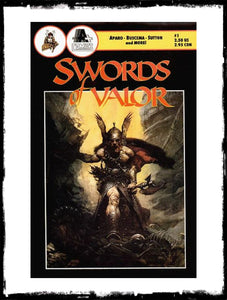 SWORDS OF VALOR - #1 (1990 - CONDITION VF)