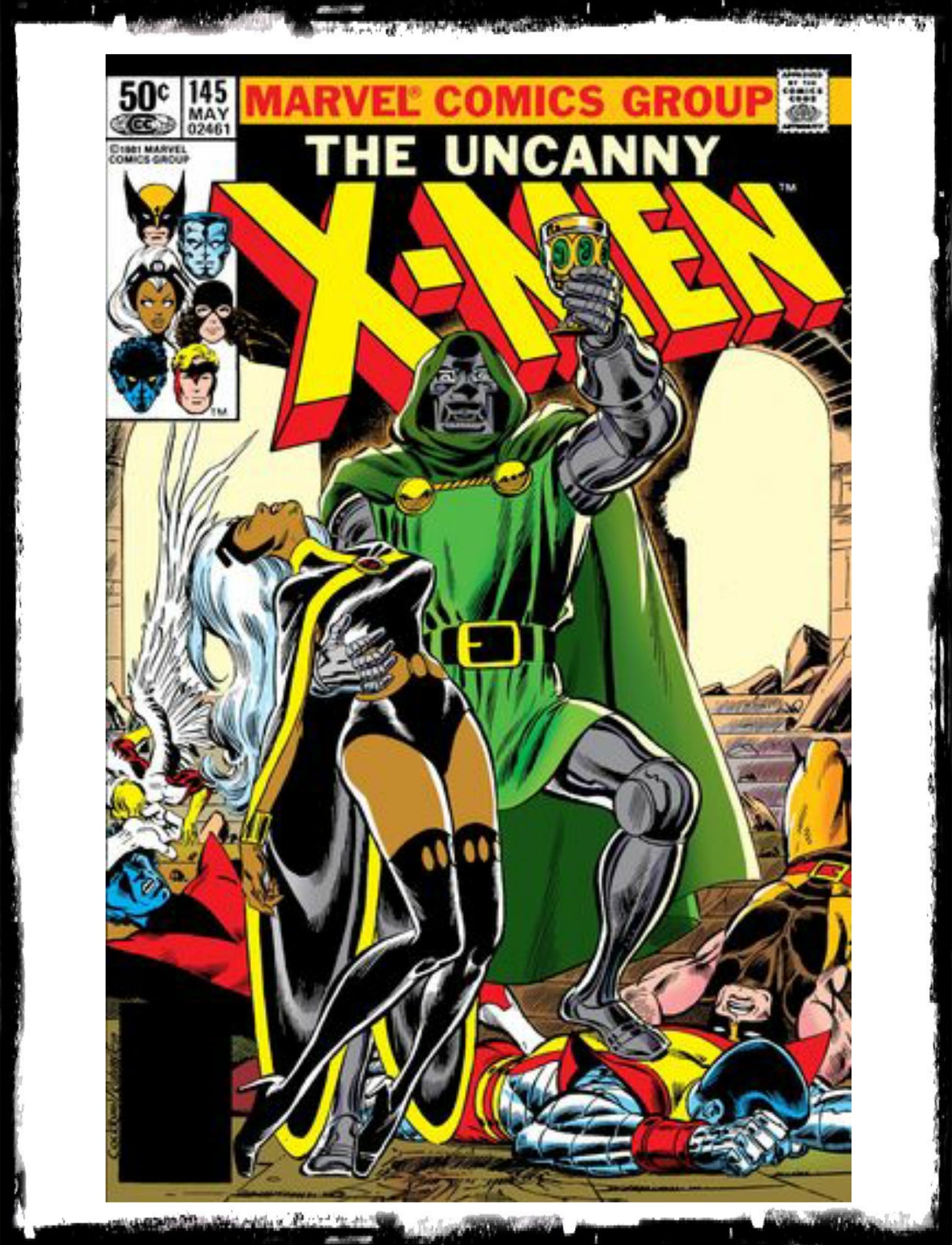 UNCANNY X-MEN - #145 KIDNAPPED! CLASSIC DOCTOR DOOM COVER (1981 - VF+/NM)