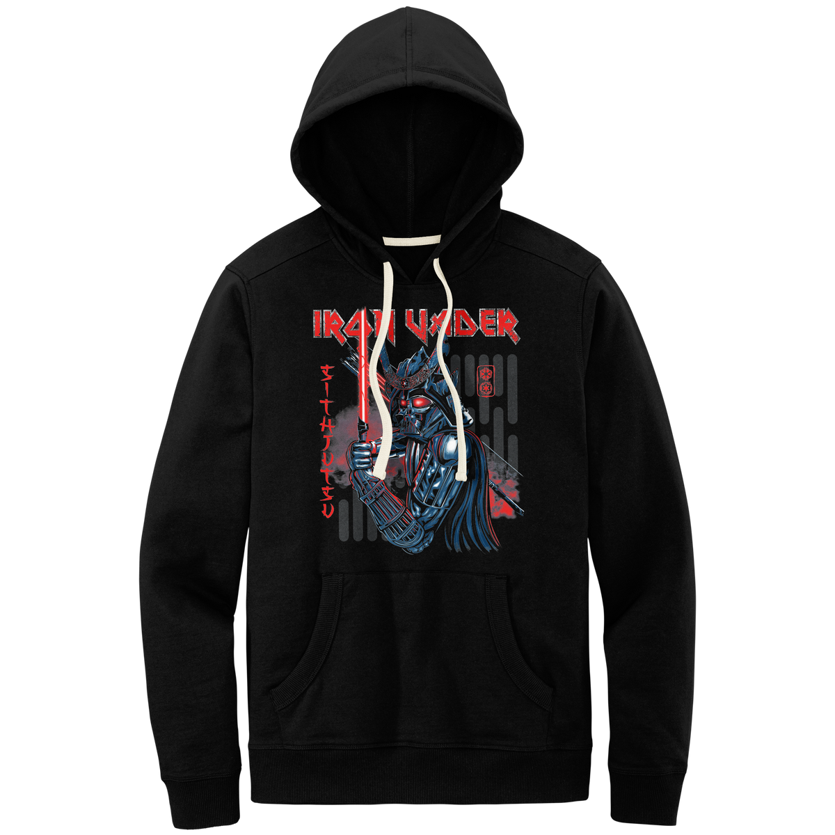 IRON VADER - SITHJUTSU - HEAVY METAL TURBO HOODIE! – TURBO COMICS