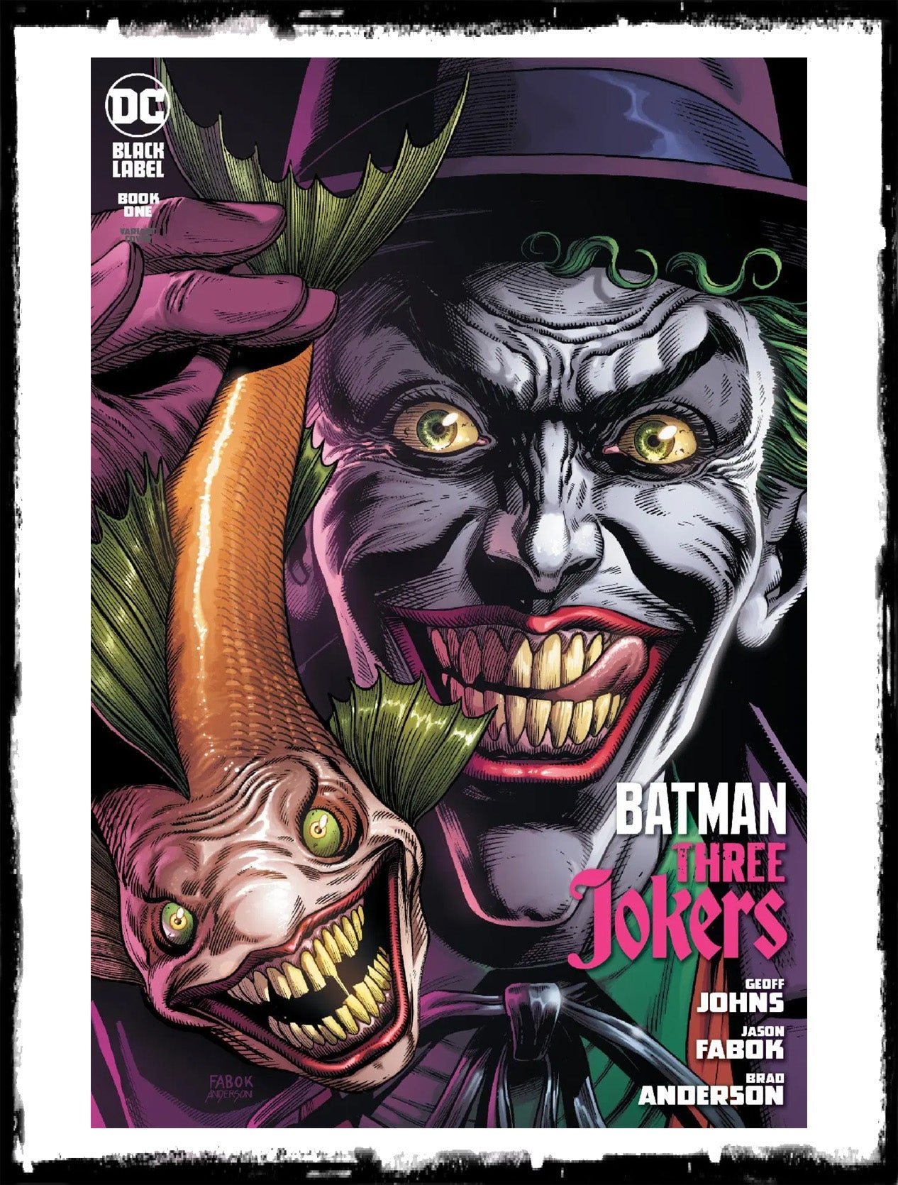 BATMAN: THREE JOKERS - #1 JASON FABOK COVER B! (2020 - NM)