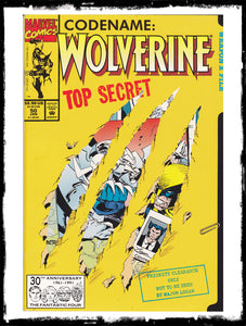 WOLVERINE - #50 DIE-CUT COVER - WOLVERINE RETURNS TO ORIGINAL YELLOW COSTUME (1992 - NM)