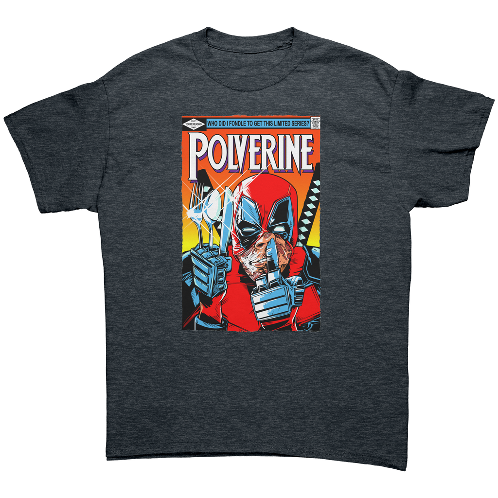 thumbnail interactive-video image 1 of Deadpool And Cable 80's Marvel Comics Unisex Adult T-Shirt, Black, Short Sleeve, Regular Fit, Cotton 1 of 2