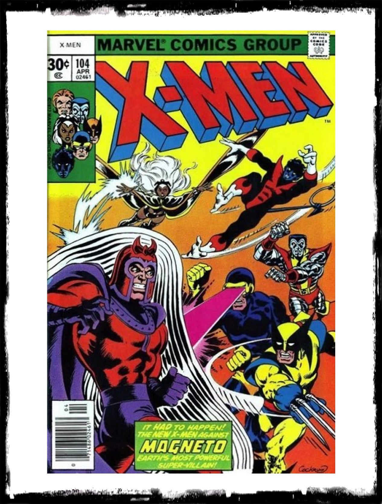 UNCANNY X-MEN - #104 1ST STARJAMMERS & MUIR ISLAND! (1977 - FN/VF)