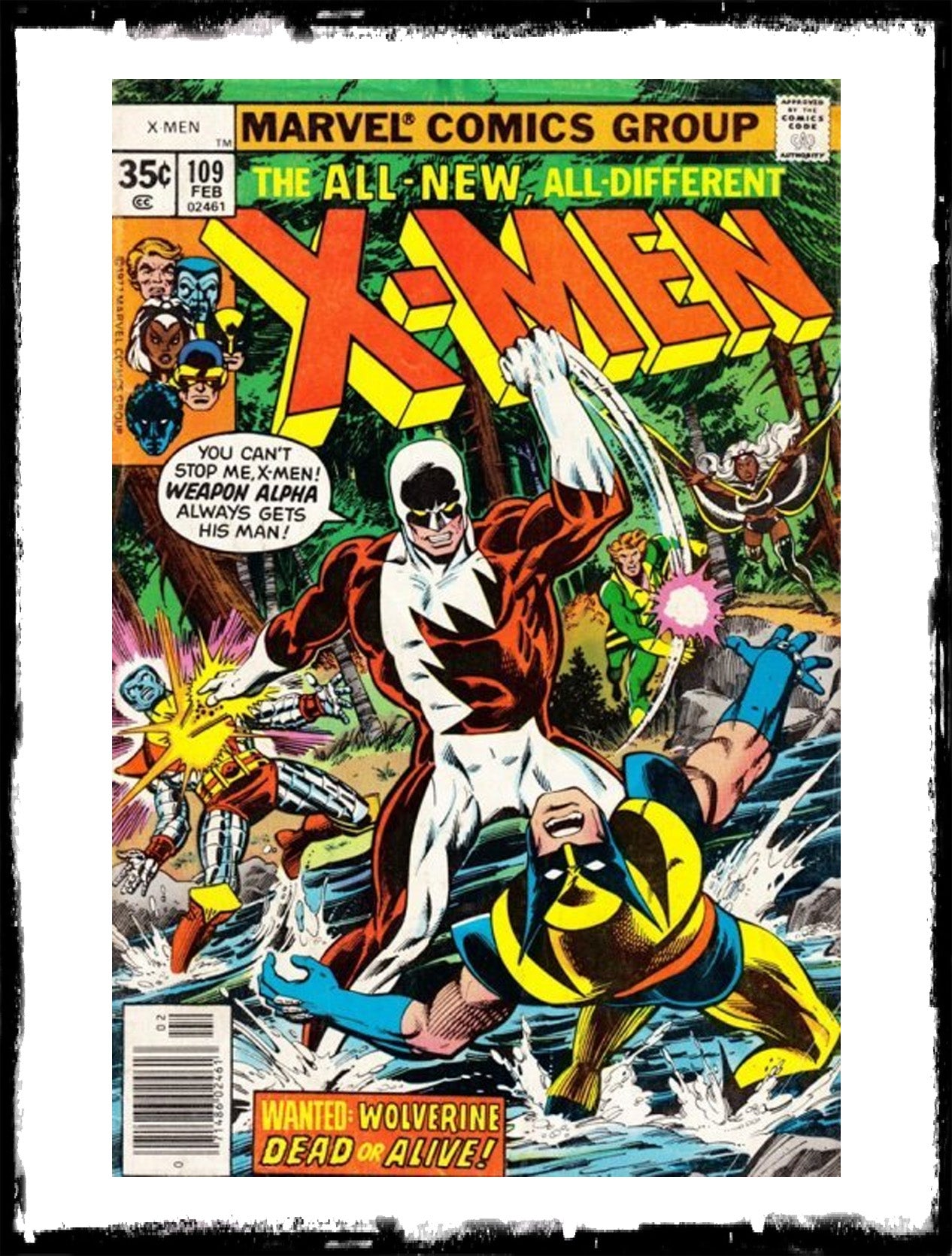 UNCANNY X-MEN - #109 1ST WEAPON ALPHA (1978 - VF+ / NM-)