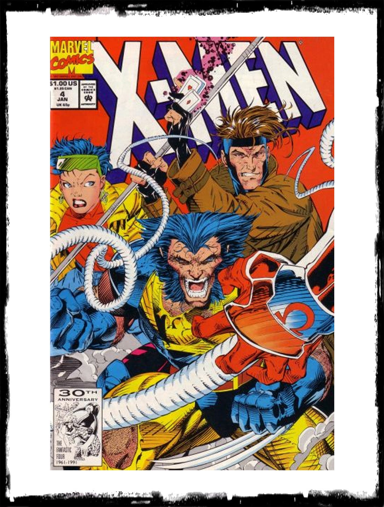 X-MEN - #4 1ST APP OF OMEGA RED (1992 - NM)