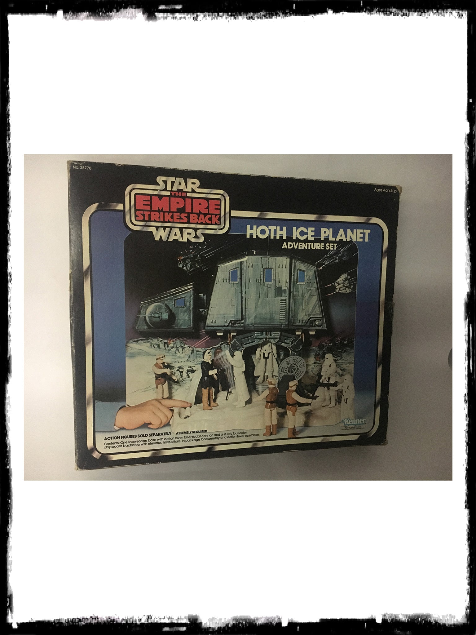 STAR WARS - VINTAGE 1980 HOTH ICE PLANET PLAYSET!