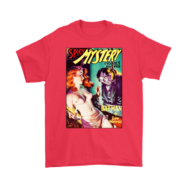 SPICY MYSTERY STORIES 1936 - GOLDEN AGE TURBO TEE!