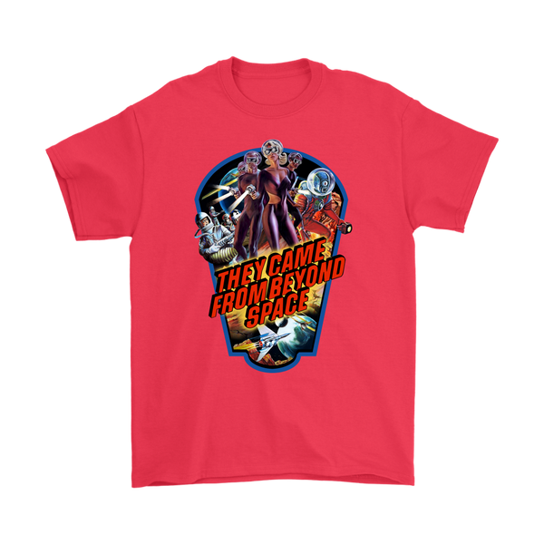 THEY CAME FROM BEYOND SPACE - NEW POP TURBO TEE!