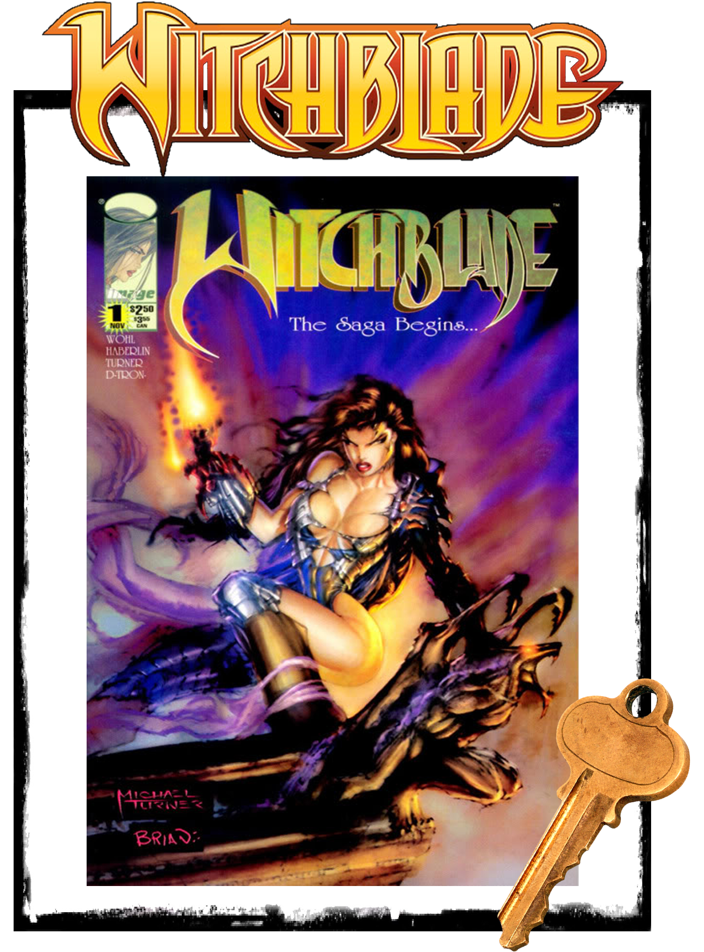 WITCHBLADE - #1 (1995 - CONDITION VF+/NM-)